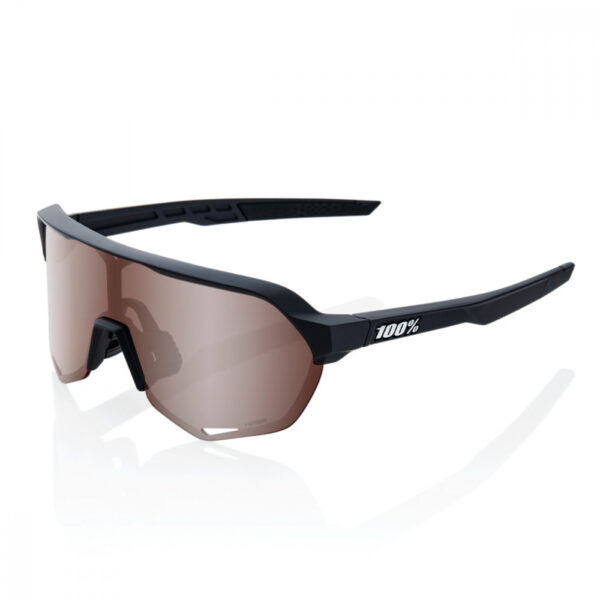 Lunettes 100% S2 Noir Mat Soft Tact