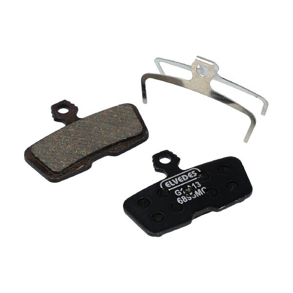 paire de plaquettes elvedes de frein metal/carbone sram code (2011+)/code r:rsc/db8/g2 re/guide re